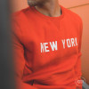New Era New York Knicks Crew Neck ''Orange''