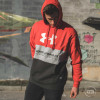 UA Performance Originators Fleece Logo Hoodie ''Martian Red''