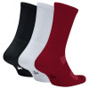 Air Jordan Dri-FIT Crew Socks ''Black/White/Red''