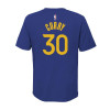 Nike NBA Golden State Warriors Stephen Curry Kids T-Shirt ''Blue''