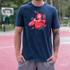 adidas Dame Superstar Graphic T-Shirt ''Crew Navy''