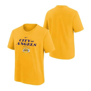 Dječja majica Nike NBA Los Angeles Lakers City Essential ''Yellow''