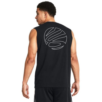 Majica UA Curry Logo Tank Top ''Black''