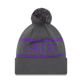 Zimska kapa New Era NBA Los Angeles Lakers Bobble Beanie ''Grey''