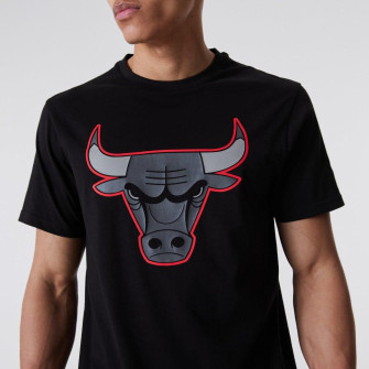 Kratka majica New Era NBA Chicago Bulls Outline Logo ''Black''