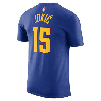 Kratka majica Air Jordan NBA Denver Nuggets Nikola Jokić Statement Edition ''Blue''
