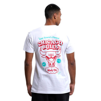 Kratka majica M&N NBA Chicago Bulls Merch Take Out ''White''