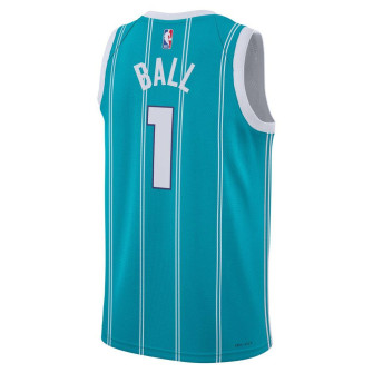 Dres Air Jordan NBA Charlotte Hornets Lamelo Ball Icon Edition Swingman ''Blue''