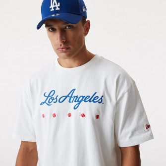 Kratka majica New Era MLB LA Dodgers Heritage Oversized ''White''