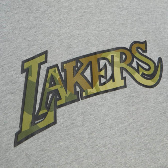 Pulover M&N NBA Los Angeles Lakers Green Camo ''Grey''