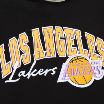 Hoodie M&N NBA Los Angeles Lakers Vintage Logo Premium ''Black''