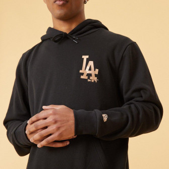 Hoodie New Era LA Dodgers Metallic Logo ''Black''