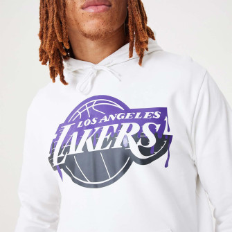 Pulover New Era NBA Los Angeles Lakers Drip Logo ''White''