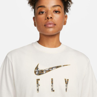 Ženska kratka majica Nike Dri-FIT Swoosh Fly ''Pale Ivory''