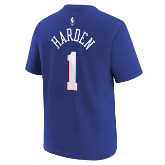 Dječja kratka majica Nike NBA Philadelphia 76ers James Harden ''Blue'' 