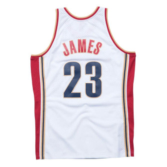 Dres M&N NBA Cleveland Cavaliers Lebron James 2003-04 Swingman ''White''