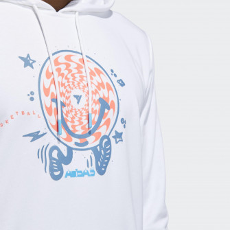 Hoodie adidas Trae Young Inspired Graphic ''White''