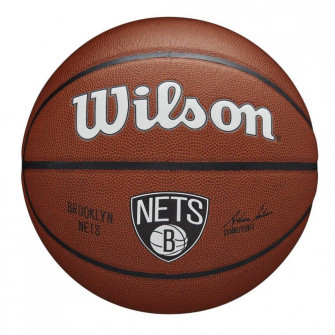 Košarkaška lopta Wilson NBA Team Composite Indoor/Outdoor ''Nets'' (7)