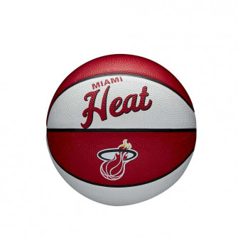 Mini košarkaška lopta Wilson NBA Team Retro ''Miami Heat'' (3)