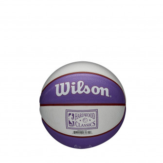 Mini košarkaška lopta Wilson NBA Utah Jazz Team Retro ''Purple/White'' (3)