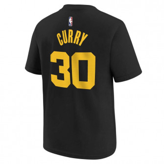 Dječja kratka majica Nike City Edition Stephen Curry Golden State Warriors ''Black''