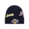 Zimska kapa New Era NBA Los Angeles Lakers Multipatch Beanie ''Black''