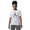 Dječja kratka majica Air Jordan Fuel Up Graphic ''White''