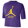 Kratka majica Air Jordan NBA Los Angeles Lakers Essential Women's ''Field Purple''