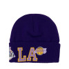 Zimska kapa M&N NBA Los Angeles Lakers First Letterman Knit ''Purple''