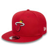 Kapa New Era NBA Miami Heat Rear Logo 9FIFTY Snapback "Dark Red"