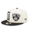 Kapa New Era NBA Draft Brooklyn Nets 9Fifty Snapback ''Cream''