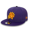 Kapa New Era NBA Phoenix Suns Rear Logo 9FIFTY Snapback "Dark Purple"