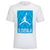 Kratka majica Air Jordan KZS Slovenija Jumpman Logo ''White''