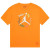 Dječja kratka majica Air Jordan Fuel Up Graphic ''Orange''