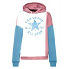 Ženski hoodie Converse Color Blocked Oversize ''White/Pink''