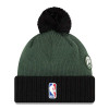 Zimska kapa New Era NBA18 Milwaukee Bucks Draft Knit