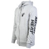 Hoodie New Era Miami Heat Zip-Up ''Grey''