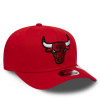 Kapa New Era Chicago Bulls Tonal Black 9FIFTY Stretch Snap ''Red''