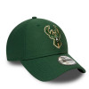 Kapa New Era NBA Milwaukee Bucks Diamond Era Essential 9FORTY ''Green''