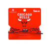 Narukvica Rastaclat NBA Chicago Bulls Braided ''Red/Black''