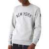 Hoodie New Era MLB NY Yankees Script Crew ''Grey''