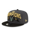 Kapa New Era Milwaukee Bucks NBA Champs 2021 9FIFTY ''Grey''