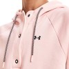 Ženski hoodie UA Rival Crew Mesh ''Pink''