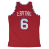 M&N Julius Erving Swingman Jersey Philadelphia 76ers