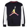 Dječji hoodie Air Jordan Jumpman Air Rise Crew ''Black''