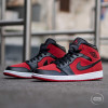 Air Jordan 1 Mid ''Gym Red / Black''