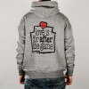 Hoodie K1X Love Is For After The Game ''Grey''