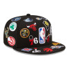 Kapa New Era NBA Multi Team Logo 59Fifty ''Black''