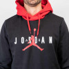 Hoodie Jordan Jumpman Air Fleece "Black, Gym Red"