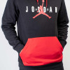 Hoodie Jordan Jumpman Air Fleece "Black, Gym Red"